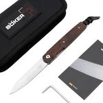 B&Ouml;KER PLUS&reg; - LRF Gentleman Profi Taschenmesser mit Clip - Linerlock EDC Messer