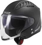 LS2, Jet-Motorradhelm Copter SOLID Matt Black, XS