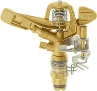 Geka 604424SB Kreis-Regner V60 16 m G 3/4 Zoll MS 4.4 x 2.4 mm, Silber/Gold, 18 x 8 x