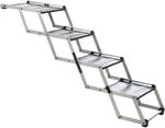 Trixie Haustiertreppe, zusammenklappbar, 4 Stufen, leicht, Aluminium, tragbare