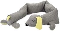 Beeztees Welpe Kuschel-Doggy, Pl&uuml;schtier f&uuml;r Welpen, Hundespielzeug, grau,