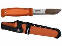 Morakniv Kansbol Gürtelmesser in Burnt orange aus rostfreiem 12C27 Stahl mit