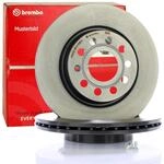 Brembo 09.A862.10 Vordere Bremsscheibe, Anzahl 2