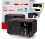 Kathrein DAB+ 1 Mini I DAB Plus Radio mit Akku I Digitalradio DAB+ & UKW mit