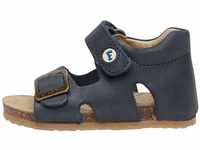 Falcotto BEA-Sandalen aus Leder mit Schnalle und Klettverschluss, blau 20
