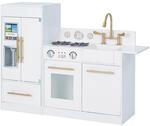 Wei&szlig; Kinderk&uuml;che Spielk&uuml;che Kinderspielk&uuml;che Holzk&uuml;che Teamson Kids TD-12302WR