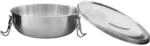 Tatonka Food Bowl 0,75 L - Essensbeh&auml;lter/Sch&uuml;ssel aus Edelstahl - Mit Deckel,