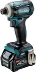 Makita TD001GD201 Akku-Schlagschrauber 40V max. / 2,5 Ah, 2 Akkus + Ladeger&auml;t...