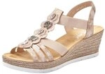 Rieker 619B2-31, Damen Geschlossene Sandalen, Rot (rosa 31), 42 EU (8 UK)