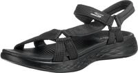 Skechers Damen Skechers On The Go 600 15316-bbk Sport Sandalen, Black Textile Trim,