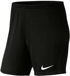 Nike Damen W Nk Df Park Iii Nb K Shorts, Black/White, XL EU