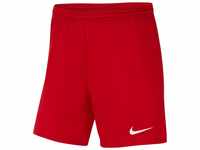 Nike Damen Shorts Park III NB Shorts, University Red/White, S, BV6860