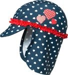 Playshoes Unisex Kinder Badekappe Kopfbedeckung Uv-schutz M&uuml;tze Herzchen 51