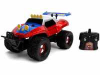 Jada Toys Marvel RC-Auto Spiderman, Buggy, Ferngesteuertes Auto, Turbofunktion,