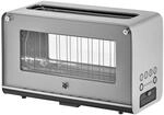 WMF Lono Toaster Glas mit Br&ouml;tchenaufsatz, f&uuml;r 2 Scheiben, XXL-Toast,