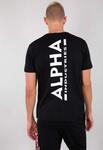 Alpha Industries Backprint T T-Shirt f&uuml;r Herren Black