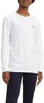 Levi's Herren Long-Sleeve Original Housemark Tee T-Shirt, Cotton + Patch White,...