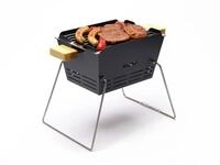 Knister Grill Holzkohlegrill - Small, Stahl Grill klein, BBQ Grill Holzkohle zum