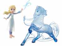 Harbro Disney Die Eiskönigin kleine Elsa Puppe und Nokk Figur, für Kinder ab 3