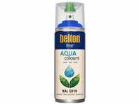belton free Wasserlack RAL 5010 enzianblau, matt, 400 ml - Geruchsneutral