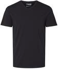 Herren Selected V-Ausschnitt T-Shirt | Einfarbiges Basic Kurzarm Shirt SLHNEWPIMA 
