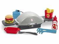Simba Dickie 7600004665 Barbecue Gasgrill Burgergrill Spielset, Mehrfarbig,...