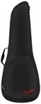 Fender FU610 Gig Bag for Concert Ukulele, Black
