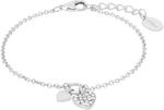 s.Oliver Armband 925 Sterling Silber M&auml;dchen Kinder Armschmuck, mit Zirkonia synth.,