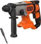 BLACK+DECKER 18V Akku-SDS-Plus-Bohrhammer, 1.2J Schlagenergie, 3 Modi,...