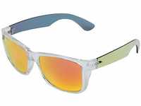 Urban Classics Unisex 110 Sunglasses UC Sonnenbrille, transparent/red, one Size