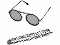 Urban Classics Unisex TB2570-104 Chain Sunglasses Sonnenbrille, Silver...