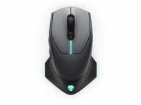 Alienware 610M Wired/Wireless Gaming Mouse - AW610M (Dark Side of The Moon),...