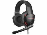 Mars Gaming MHX PRO – Auriculares + mic LED superBASS 50mm, 7.1 (PC, PS4,...