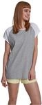Urban Classics Ladies T-Shirt Contrast Raglan Tee, l&auml;ssiges Raglan T-Shirt f&uuml;r