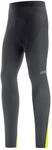GORE WEAR Herren C3 Thermo Tights+, Black/Neon Yellow, L EU