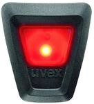uvex Plug-in LED XB052 Active Fahrradhelmbeleuchtung, Rot-Schwarz, One Size