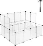 SONGMICS Freigehege f&uuml;r Kaninchen, Gehege f&uuml;r Kleintiere, 143 x 108 x 93 cm,