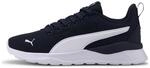PUMA Unisex Kinder Anzarun Lite Jr Sneaker, Peacoat Puma White, 39 EU