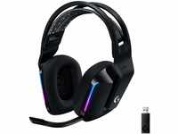 Logitech G733 LIGHTSPEED kabelloses Gaming-Headset mit Kopfbügel, LIGHTSYNC RGB,