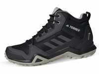 adidas Damen Terrex Ax3 Mid Gore-tex Walking Shoe, Core Black Solid Grey Metal Grey,