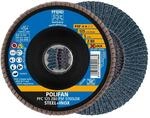 PFERD F&auml;cherscheibe POLIFAN, 10 St&uuml;ck, 125mm, Z80, X-LOCK (22,23 mm), PSF...