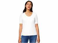 Street One Damen Palmira T-Shirt, Weiß, 34