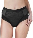 Triumph Damen Airy Sensation Maxi Shapewear Briefs, SCHWARZ, 38