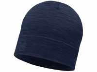 Buff Unisex Mütze Merino Lightweight Hat, Solid Denim, 31 EU