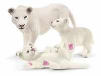 schleich 42505 Löwenmutter mit Babys, für Kinder ab 3+ Jahren, WILD LIFE -