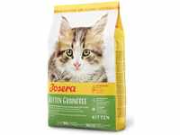 JOSERA Kitten grainfree (1 x 2 kg) | getreidefreies Katzenfutter mit Lachsöl |...