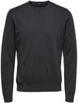 Selected Homme Male Pullover mit Rundhalsausschnitt Langarm | crewneck jumper