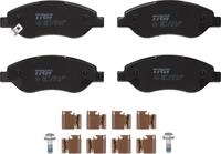 TRW GDB1713 Bremsbelagsatz 4-Teilig Kompatibel mit Opel Corsa D (S07) 2006-2015