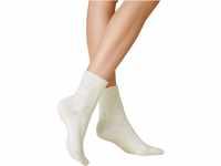 KUNERT Damen Socken Bedsocks wärmend Winterweiss 2030 35/38