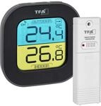 TFA Dostmann Funk Thermometer Fun mit Au&szlig;ensensor, 30.3068, Temperatur innen und